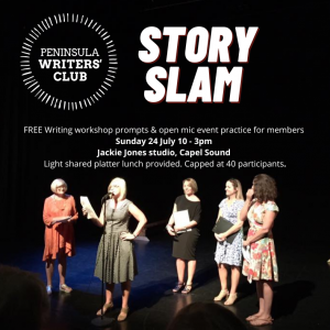 Free StorySlam writing and public speaking workshop
