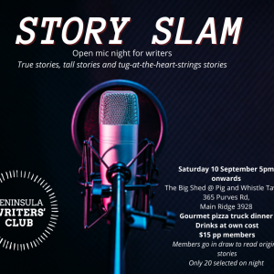Story Slam Social Night and Awards